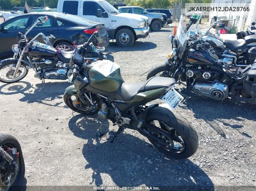 2018 Kawasaki Er650 H VIN: JKAEREH12JDA28766 Lot: 40296913