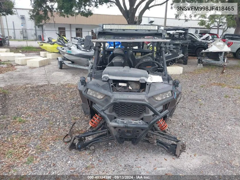 2018 Polaris Rzr Xp 4 1000 Eps Hg Lift Ed VIN: 3NSVFM998JF418465 Lot: 40334390