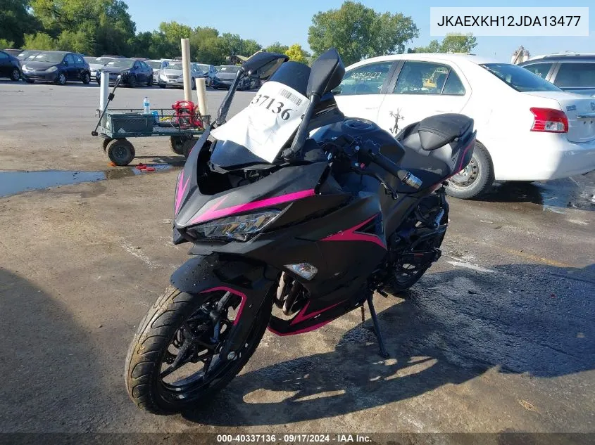 2018 Kawasaki Ex400 VIN: JKAEXKH12JDA13477 Lot: 40337136