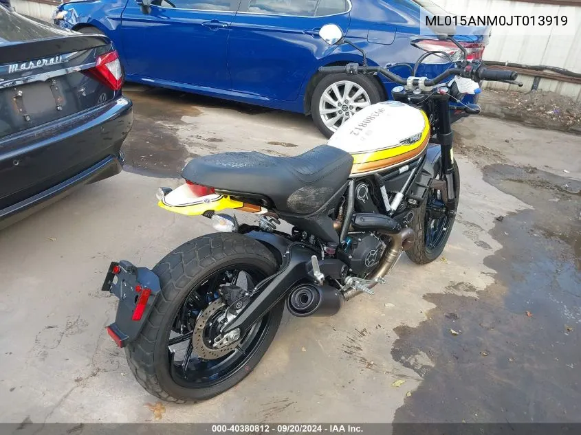 ML015ANM0JT013919 2018 Ducati Scrambler 800