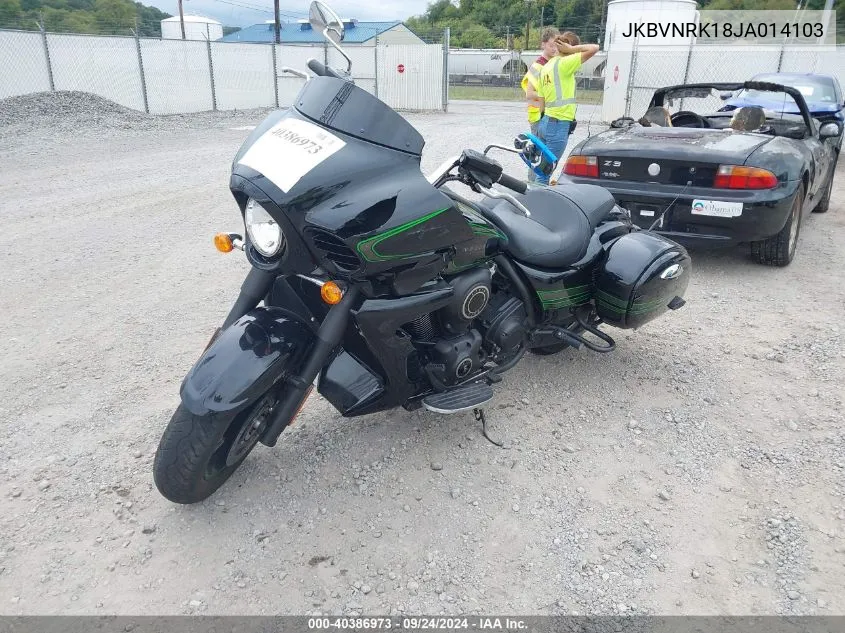 2018 Kawasaki Vn1700 K VIN: JKBVNRK18JA014103 Lot: 40386973