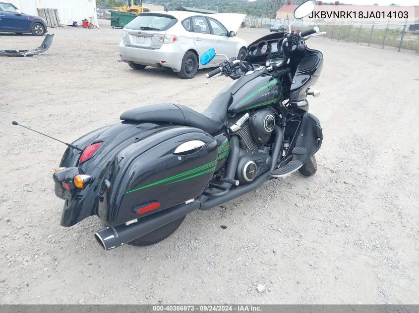 2018 Kawasaki Vn1700 K VIN: JKBVNRK18JA014103 Lot: 40386973