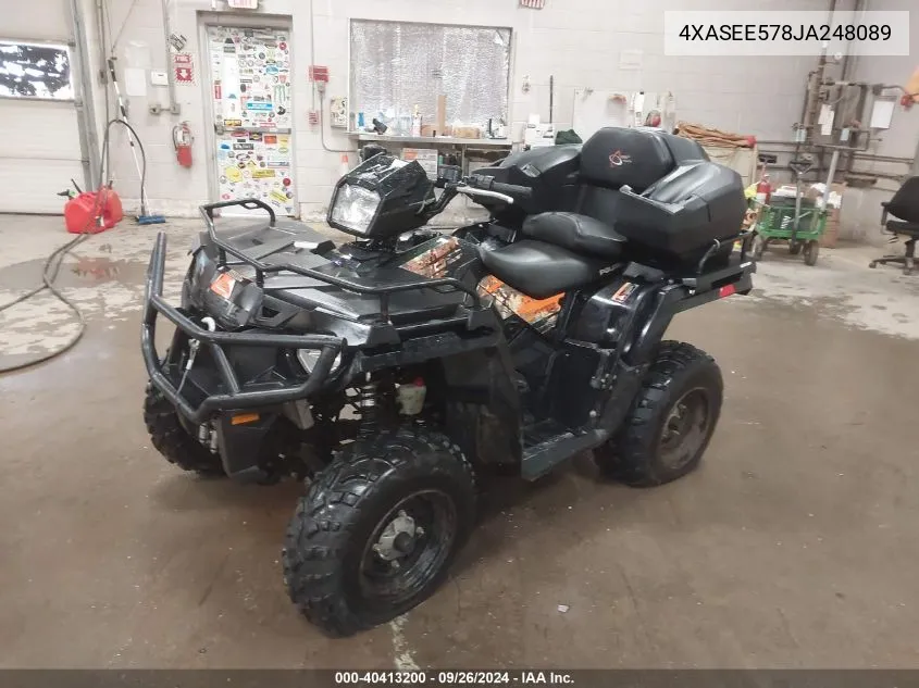 2018 Polaris Sportsman 570 Eps VIN: 4XASEE578JA248089 Lot: 40413200