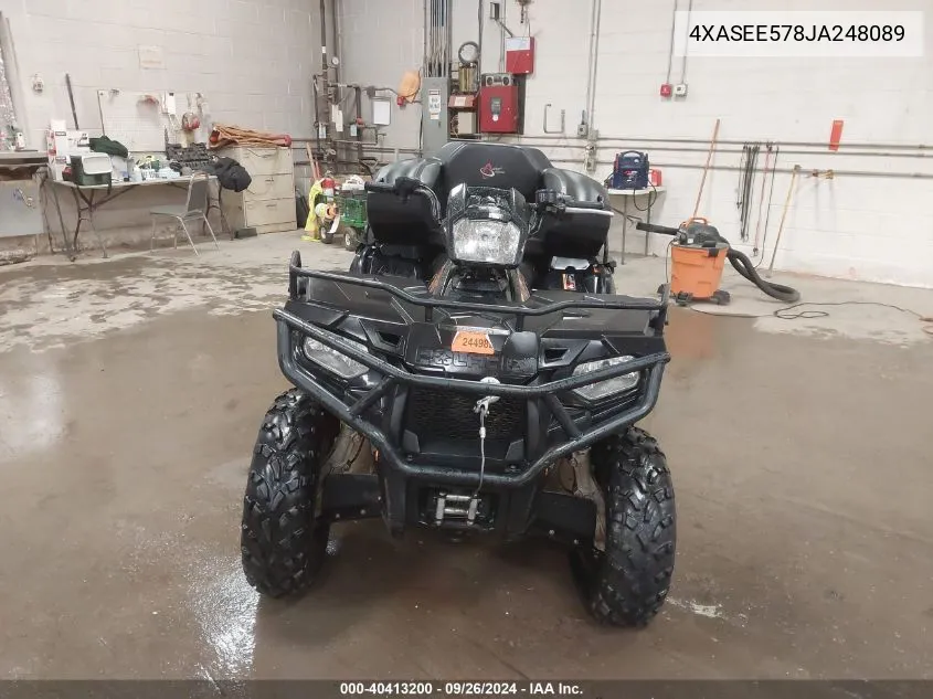 2018 Polaris Sportsman 570 Eps VIN: 4XASEE578JA248089 Lot: 40413200