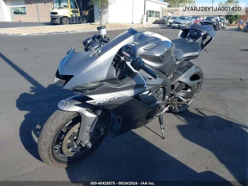 JYARJ28Y1JA001420 2018 Yamaha Yzfr6 C