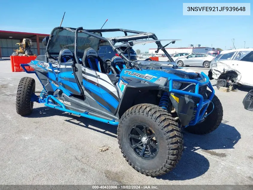 3NSVFE921JF939648 2018 Polaris Rzr Xp 4 Turbo Eps