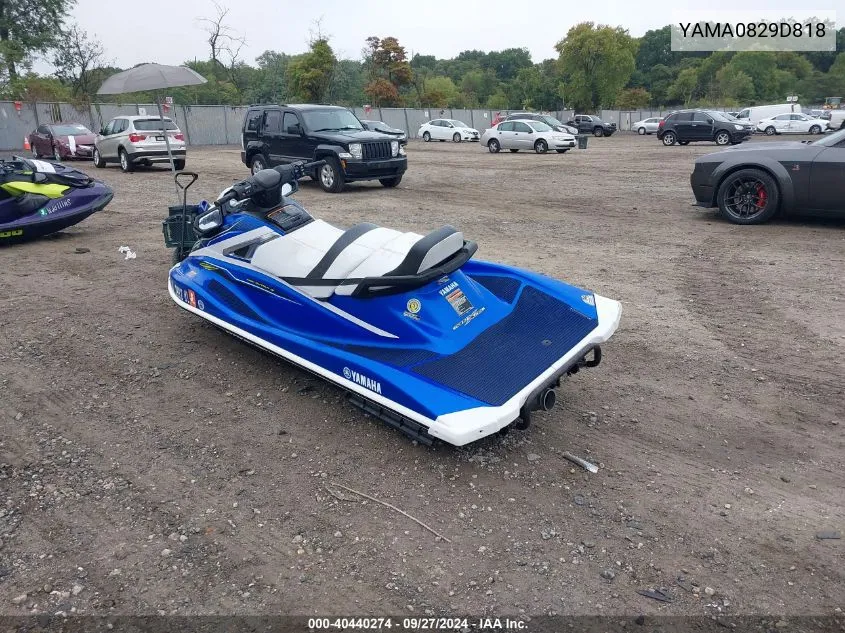 2018 Yamaha Other VIN: YAMA0829D818 Lot: 40440274