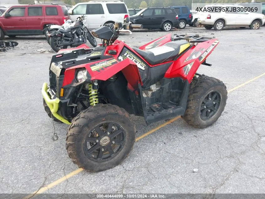 2018 Polaris Scrambler Xp 1000 VIN: 4XASVE95XJB305069 Lot: 40444099