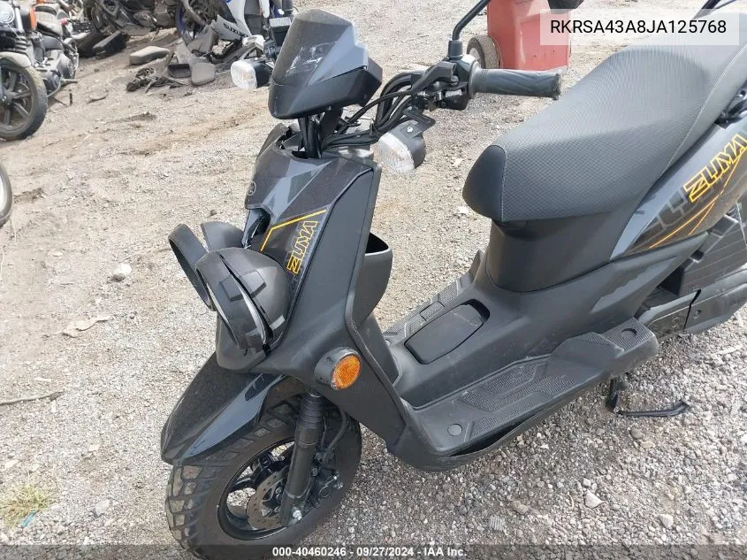 RKRSA43A8JA125768 2018 Yamaha Yw50 F