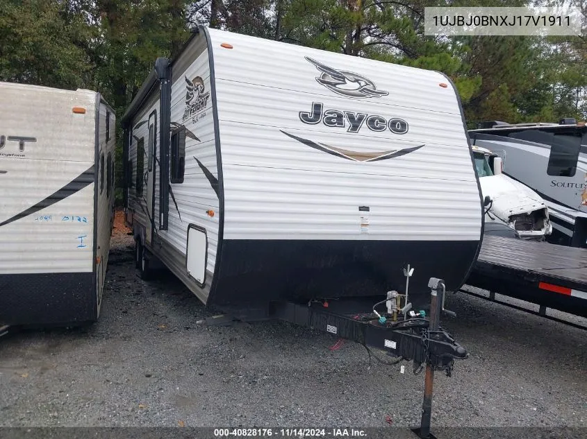 2018 Jayco Jayfl184Bh VIN: 1UJBJ0BNXJ17V1911 Lot: 40828176