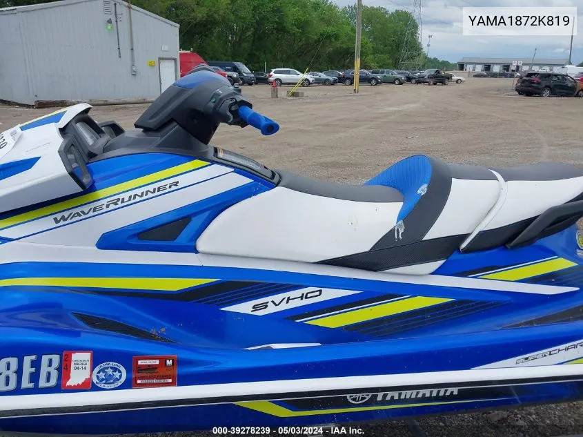 YAMA1872K819 2019 Yamaha Gp1800