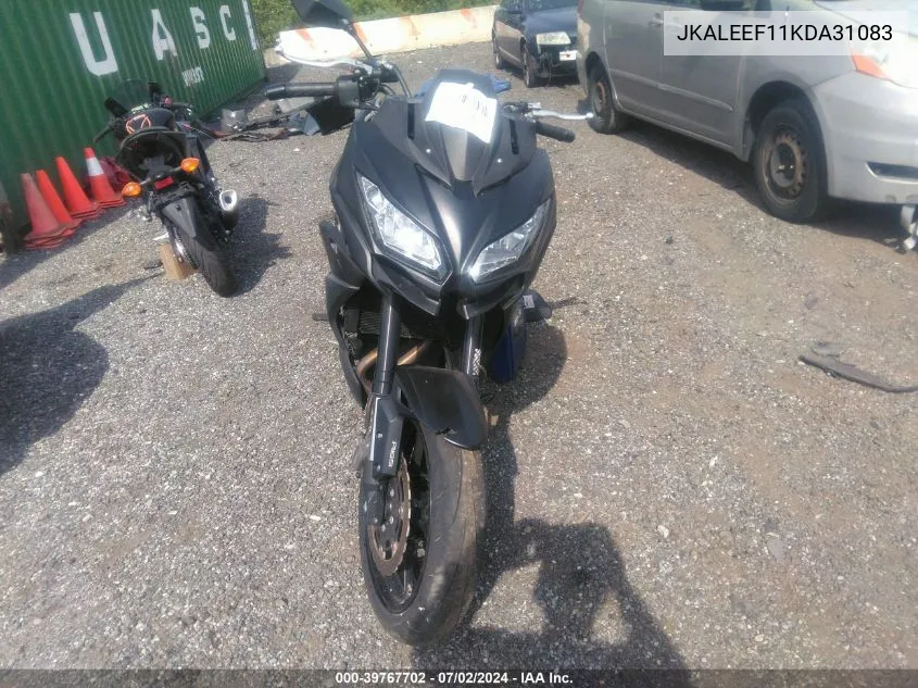 2019 Kawasaki Kle650 F VIN: JKALEEF11KDA31083 Lot: 39767702