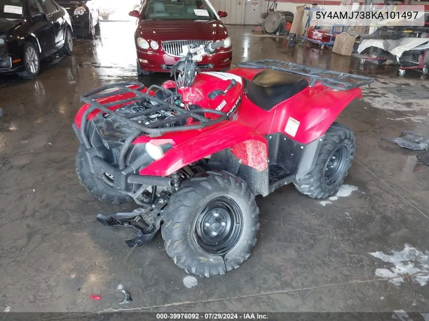 5Y4AMJ738KA101497 2019 Yamaha Yfm700