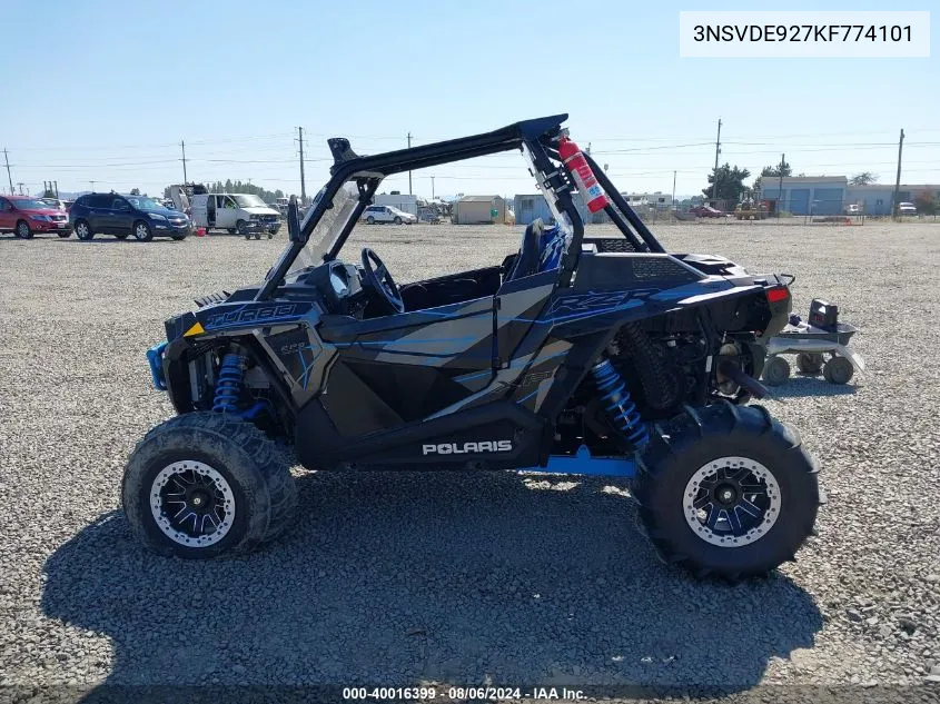 2019 Polaris Rzr Xp Turbo Eps VIN: 3NSVDE927KF774101 Lot: 40016399