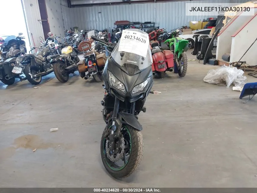 2019 Kawasaki Kle650 F VIN: JKALEEF11KDA30130 Lot: 40234620