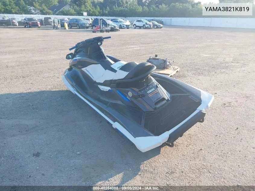 YAMA3821K819 2019 Yamaha Yamaha Fx Cruiser Ho