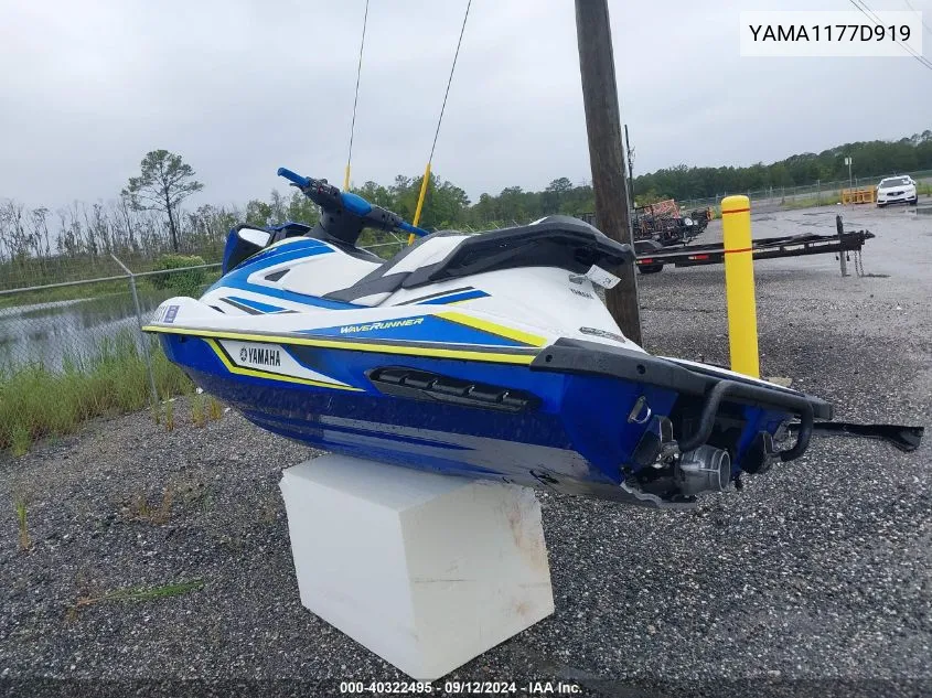 YAMA1177D919 2019 Yamaha Vxr