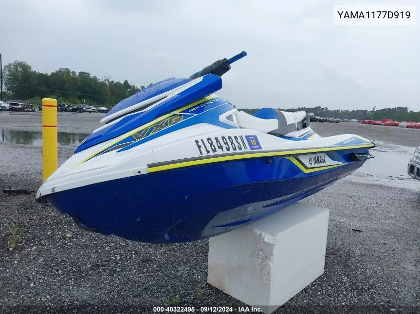 YAMA1177D919 2019 Yamaha Vxr