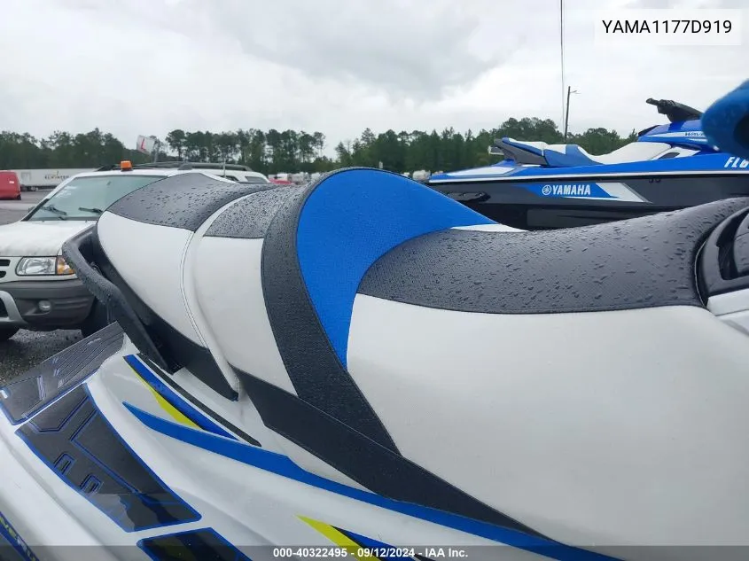 2019 Yamaha Vxr VIN: YAMA1177D919 Lot: 40322495