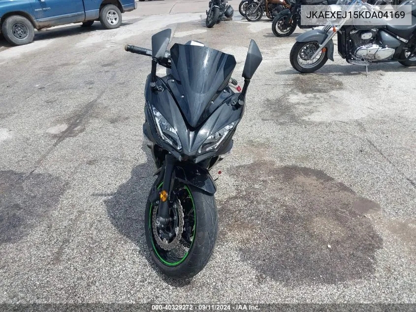 2019 Kawasaki Ex650 J VIN: JKAEXEJ15KDA04169 Lot: 40329272