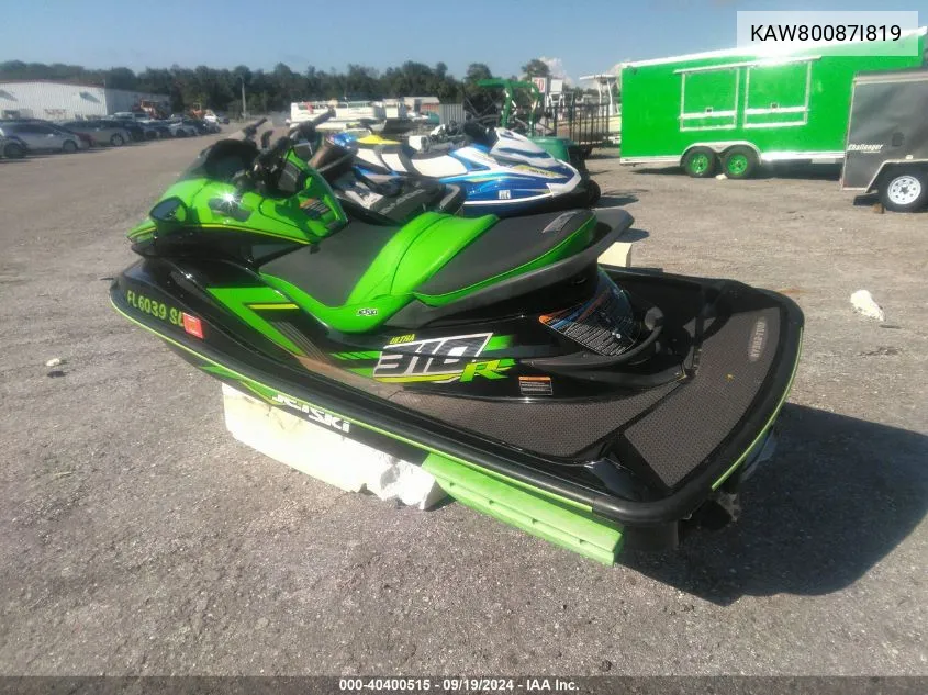 2019 Kawasaki Other VIN: KAW80087I819 Lot: 40400515