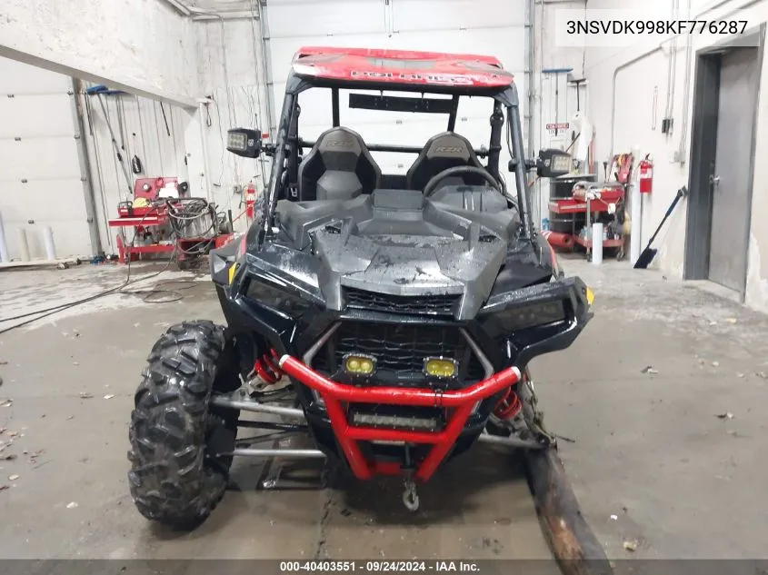 2019 Polaris Rzr Xp 1000 Ride Command VIN: 3NSVDK998KF776287 Lot: 40403551