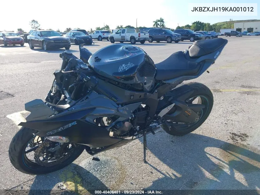 JKBZXJH19KA001012 2019 Kawasaki Zx636 K