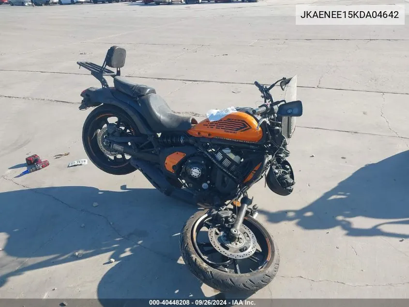 2019 Kawasaki En650 E VIN: JKAENEE15KDA04642 Lot: 40448208