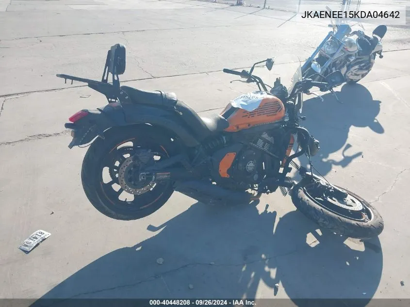 2019 Kawasaki En650 E VIN: JKAENEE15KDA04642 Lot: 40448208