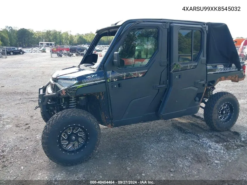 2019 Polaris Ranger Crew Xp 1000 Eps Northstar Edition VIN: 4XARSU99XK8545032 Lot: 40454464