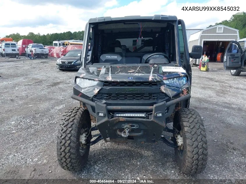 2019 Polaris Ranger Crew Xp 1000 Eps Northstar Edition VIN: 4XARSU99XK8545032 Lot: 40454464