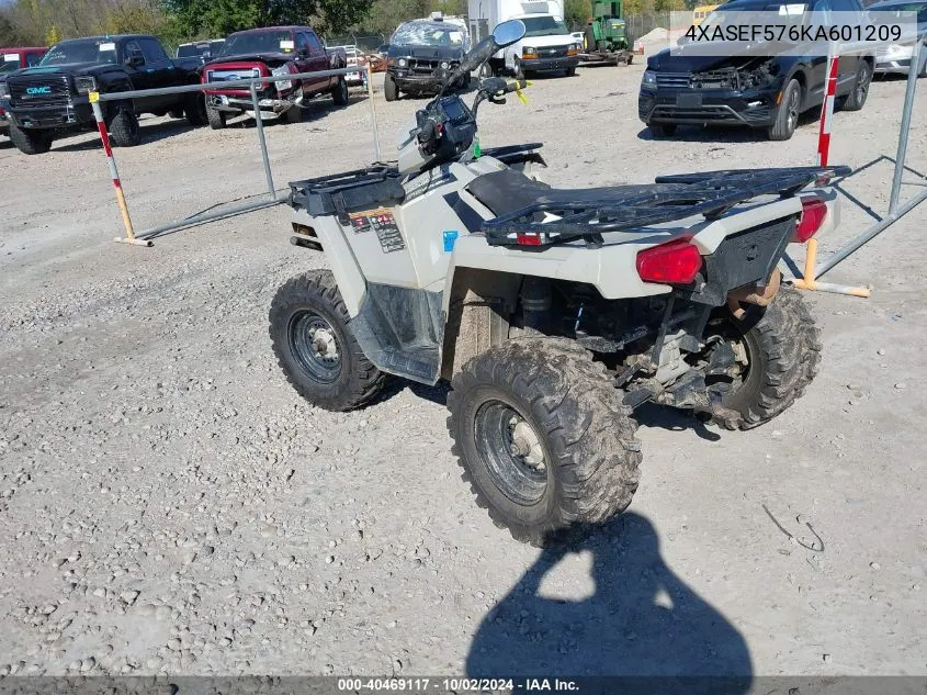 4XASEF576KA601209 2019 Polaris Sportsman 570 Eps Utility Edition