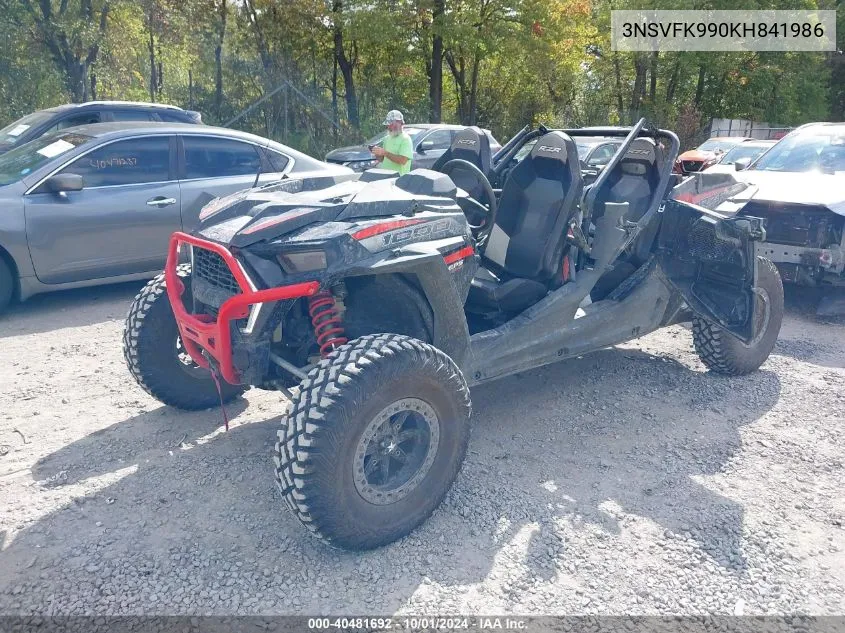 3NSVFK990KH841986 2019 Polaris Rzr Xp 4 1000 Eps Ride Command Edition