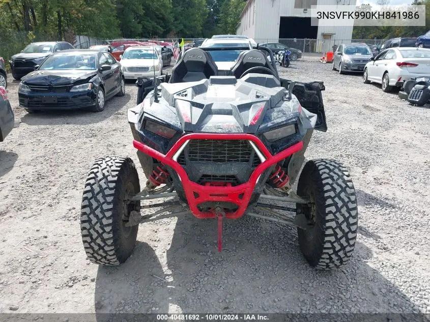 2019 Polaris Rzr Xp 4 1000 Eps Ride Command Edition VIN: 3NSVFK990KH841986 Lot: 40481692