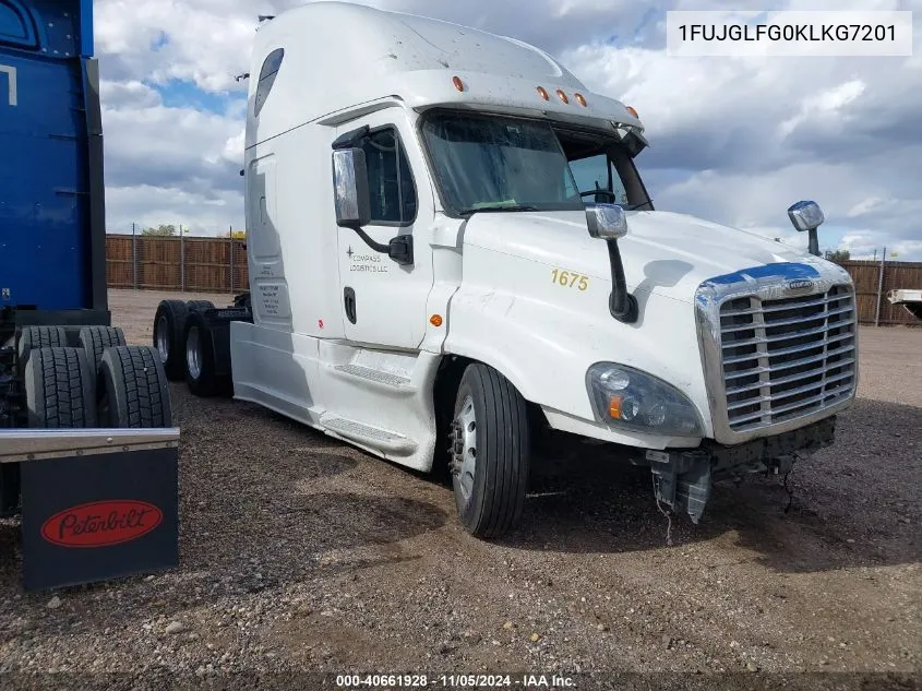 1FUJGLFG0KLKG7201 2019 Freightliner Cascadia 125