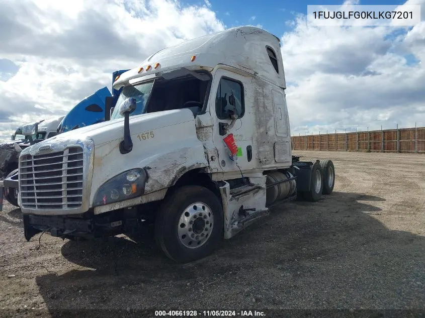 1FUJGLFG0KLKG7201 2019 Freightliner Cascadia 125