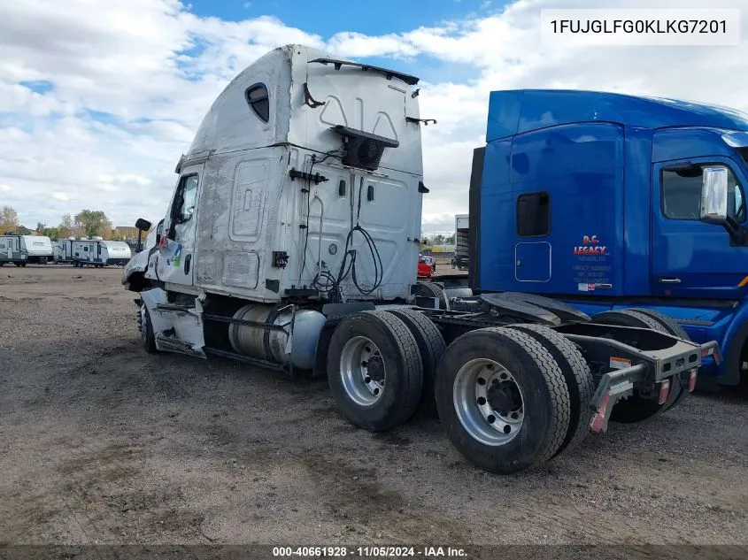 1FUJGLFG0KLKG7201 2019 Freightliner Cascadia 125