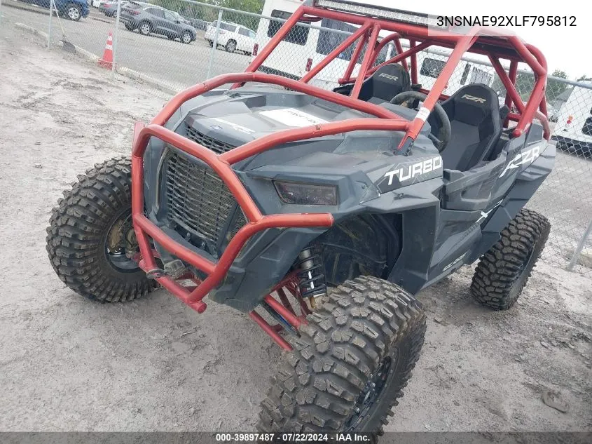 2020 Polaris Rzr Xp Turbo VIN: 3NSNAE92XLF795812 Lot: 39897487