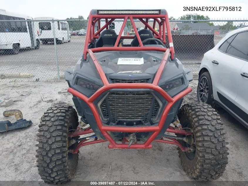 2020 Polaris Rzr Xp Turbo VIN: 3NSNAE92XLF795812 Lot: 39897487