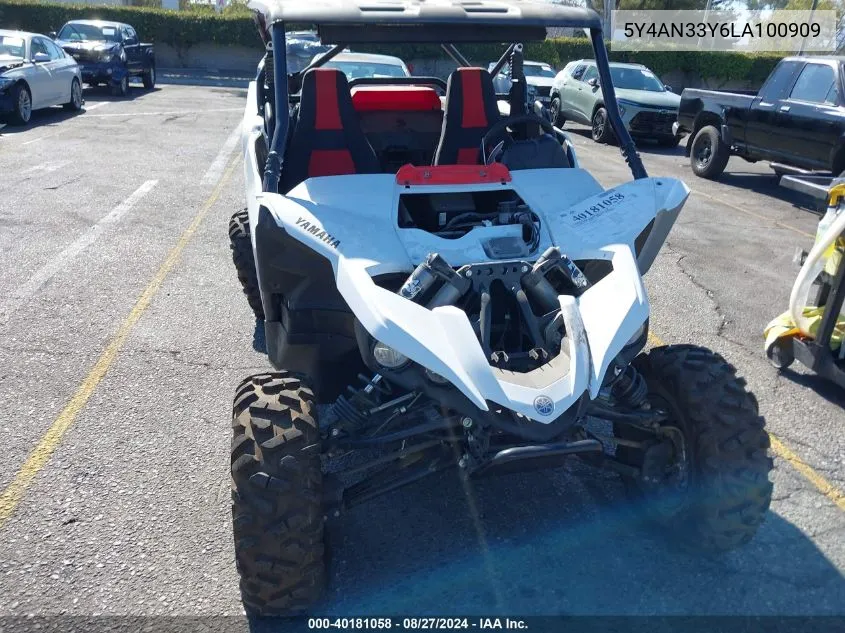 2020 Yamaha Yxz1000 VIN: 5Y4AN33Y6LA100909 Lot: 40181058