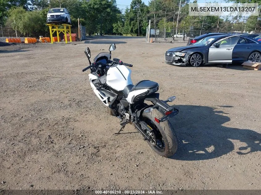 2020 Kawasaki Ex650 M VIN: ML5EXEM13LDA13207 Lot: 40186210