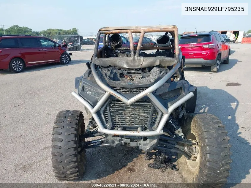 2020 Polaris Rzr Xp Turbo VIN: 3NSNAE929LF795235 Lot: 40224521