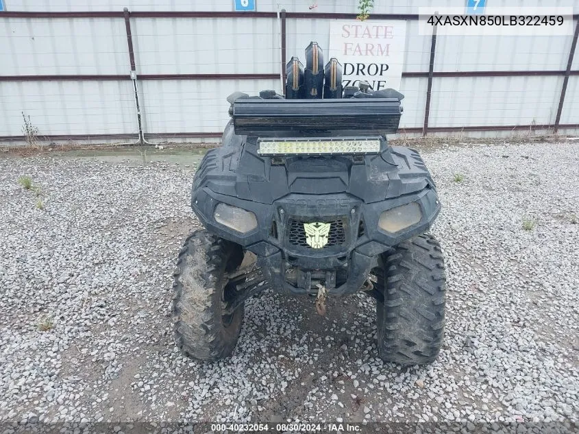 2020 Polaris Sportsman 850 High Lifter Edition VIN: 4XASXN850LB322459 Lot: 40232054