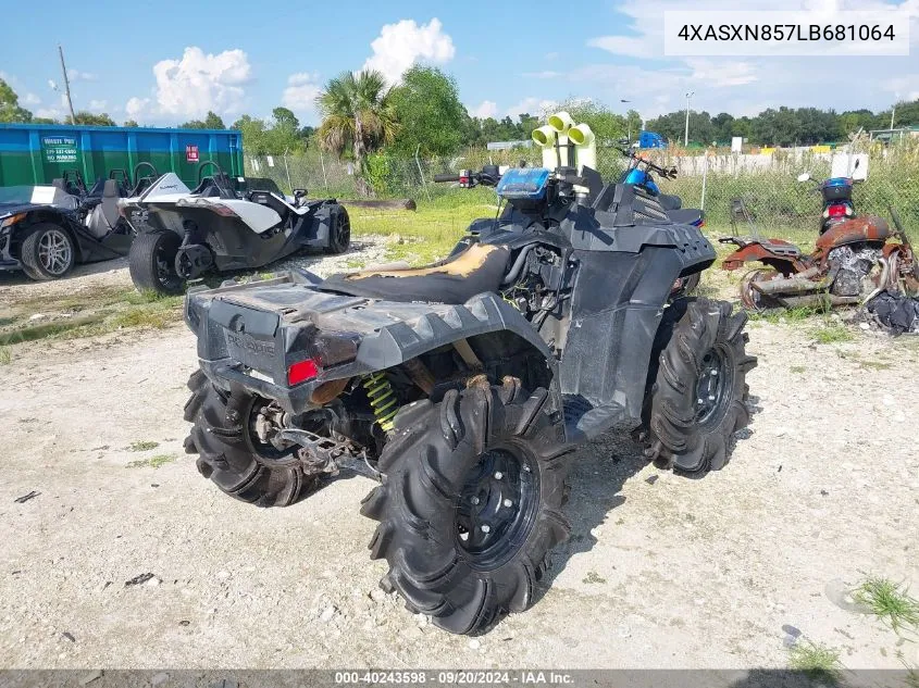 2020 Polaris Sportsman 850 High Lifter Edition VIN: 4XASXN857LB681064 Lot: 40243598