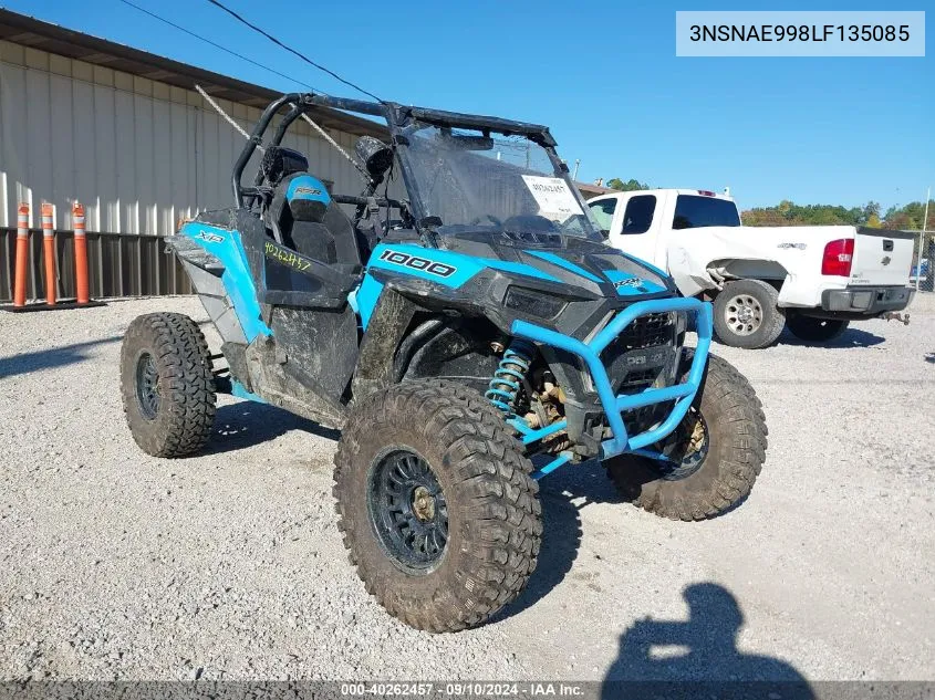 2020 Polaris Rzr Xp 1000 VIN: 3NSNAE998LF135085 Lot: 40262457