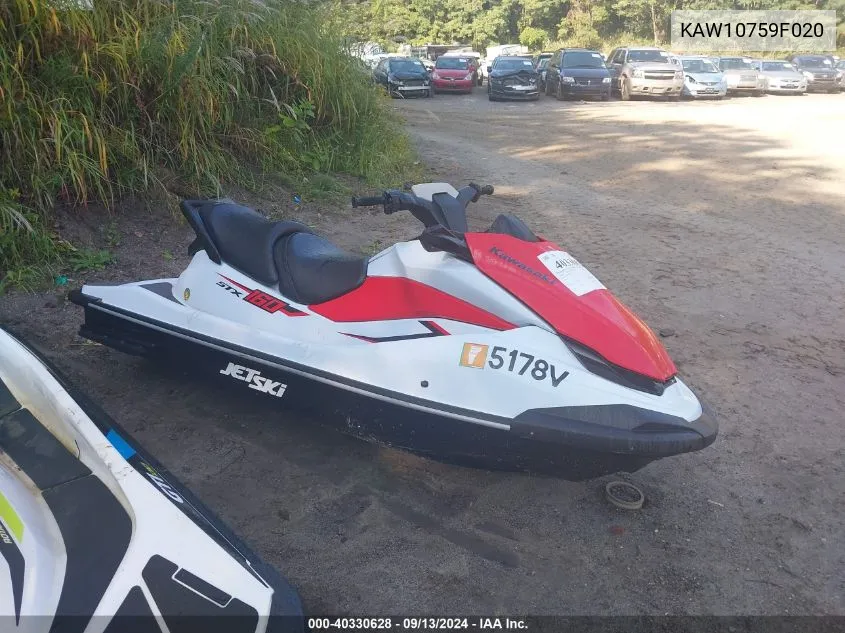 KAW10759F020 2020 Kawasaki Jet Ski Stx