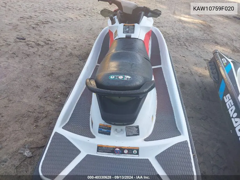 KAW10759F020 2020 Kawasaki Jet Ski Stx