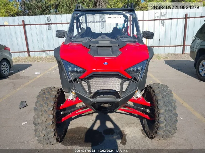 2020 Polaris Rzr Pro Xp 4 Premium VIN: 3NSR4B922LG824379 Lot: 40370398