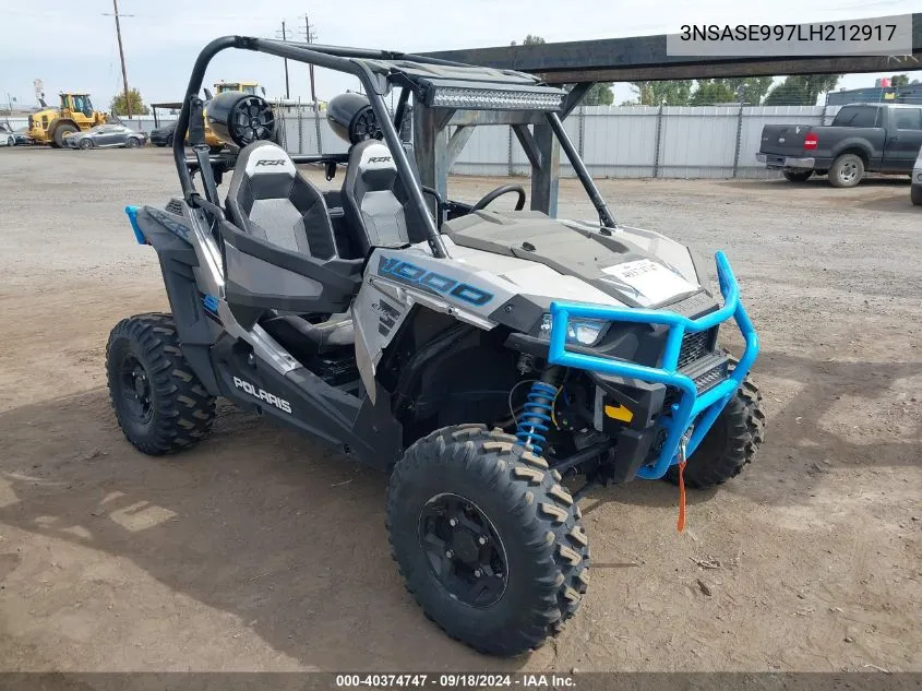 2020 Polaris Rzr S 1000 Premium VIN: 3NSASE997LH212917 Lot: 40374747