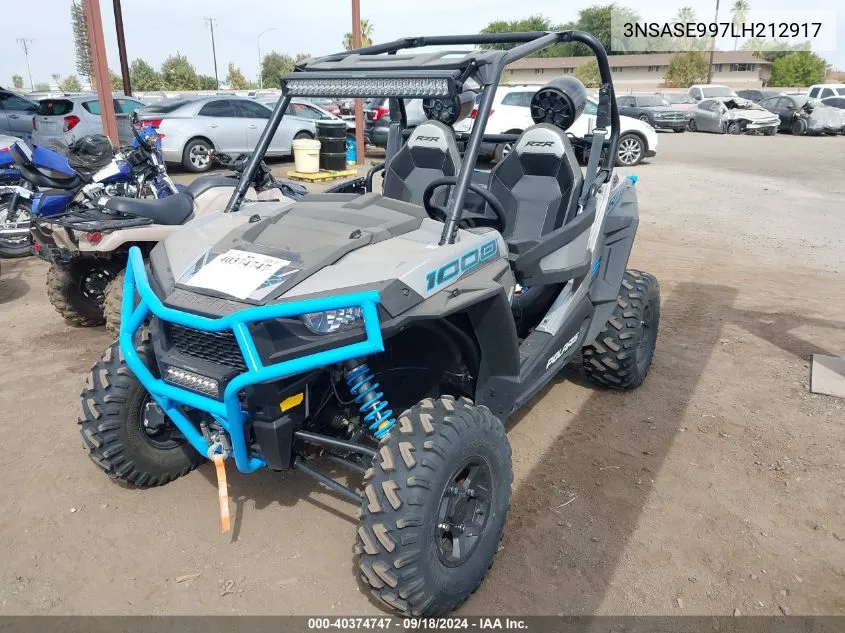 2020 Polaris Rzr S 1000 Premium VIN: 3NSASE997LH212917 Lot: 40374747